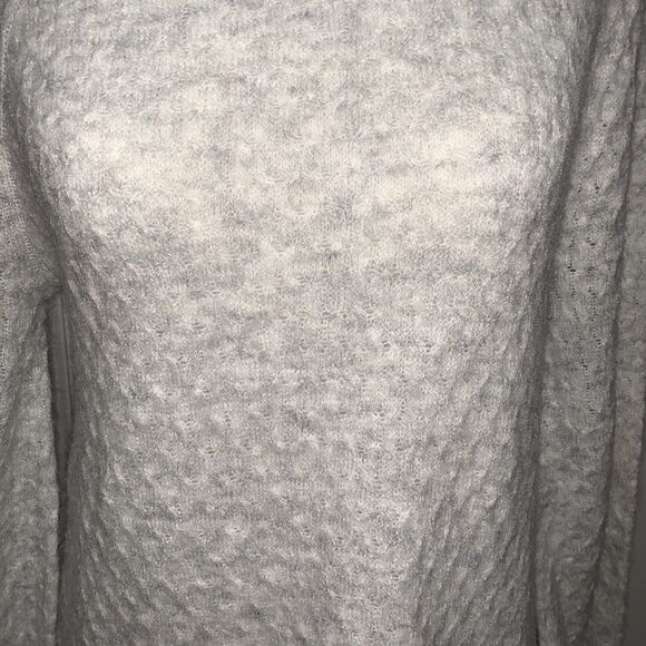 Loft Gray Long Sleeve Sweater Size S - Picture 2 of 10